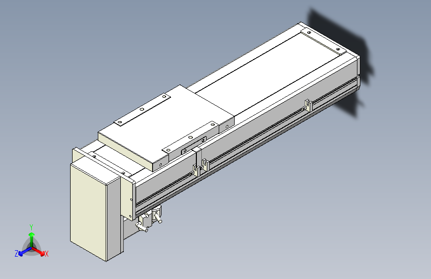 无尘螺杆滑台KCH17-BM（750W）KCH17-300-BM-750W-C4