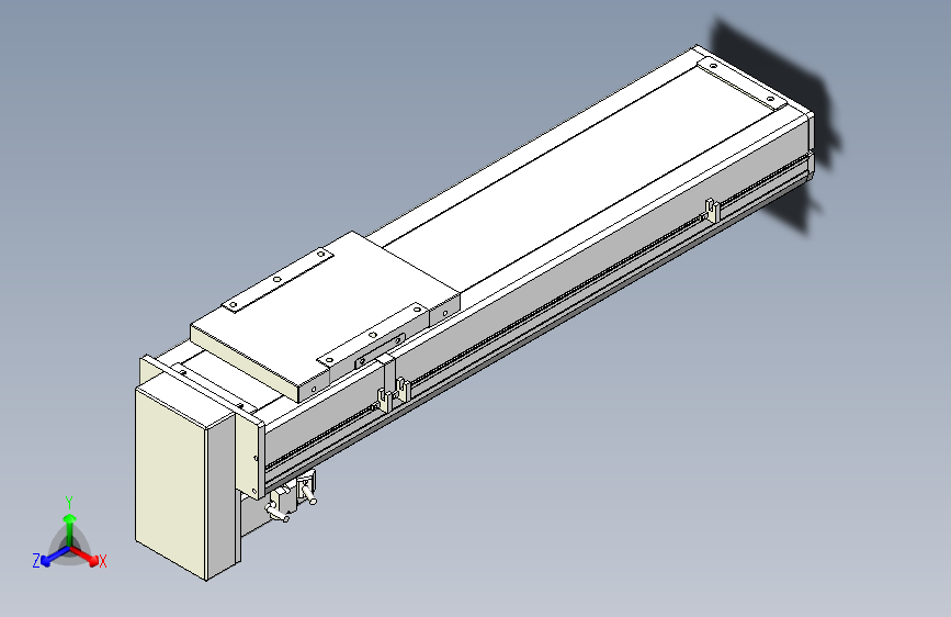 无尘螺杆滑台KCH17-BM（750W）KCH17-450-BM-750W-C4