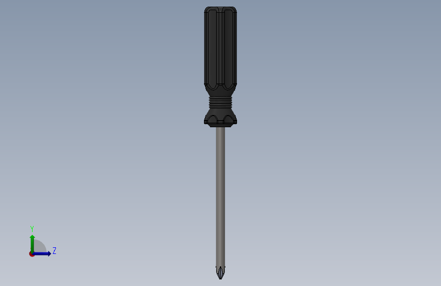 螺丝刀_SOLIDWORKS 2017_模型图纸下载 – 懒石网