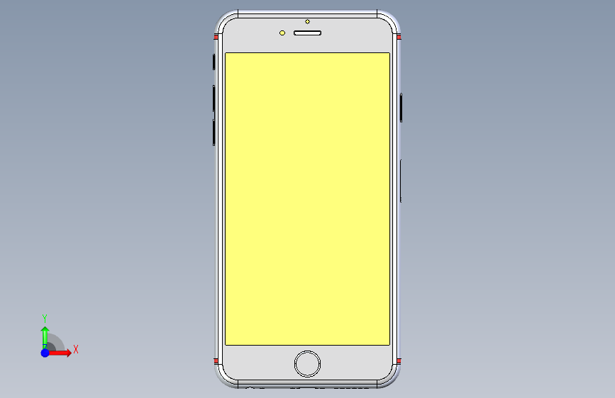 iPhone 6 正面视图
