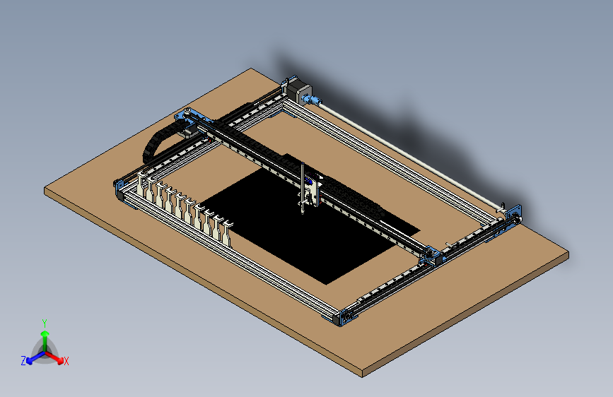 带自动换刀装置的数控绘图仪激光雕刻机