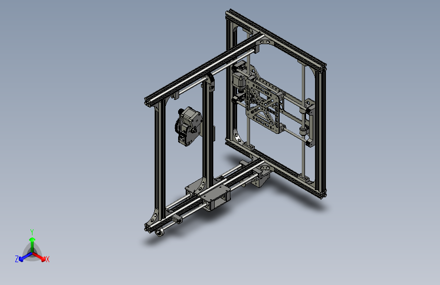 3D打印机机械结构部分