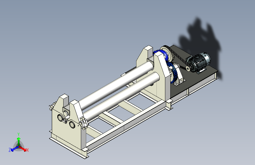 大功率滚动传送装置