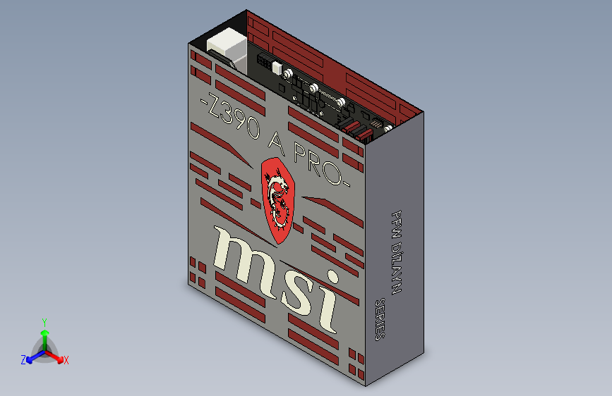 中微星msiZ390A主板