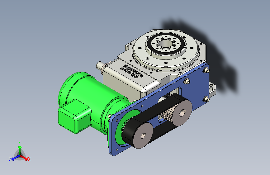 ER-RU140DT英锐凸轮分割器全套3D图档，ER-RU140DT英锐凸轮分割器全套3D图档