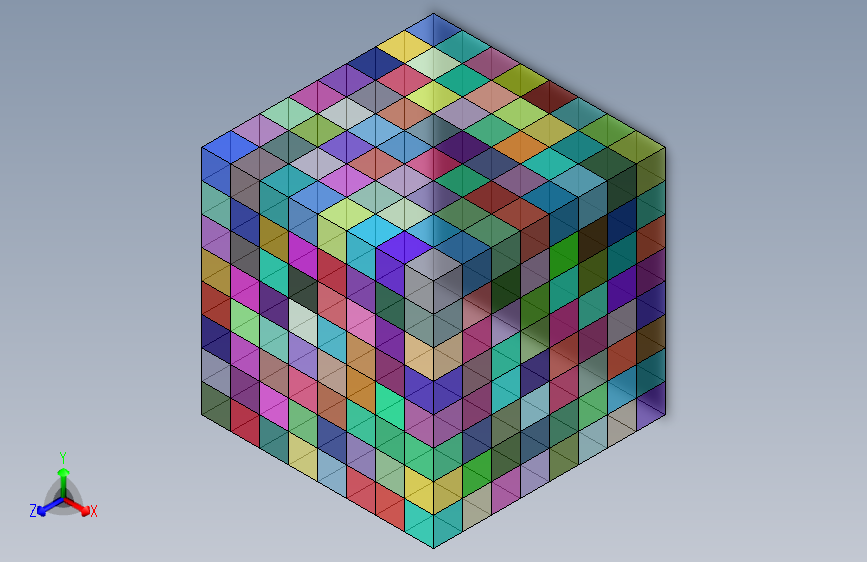 8x8x8立方体