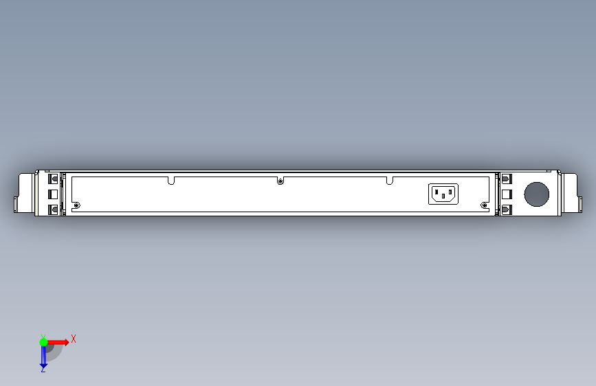 带开关的 OCP 转 EIA 适配器_STEP_模型图纸下载 – 懒石网