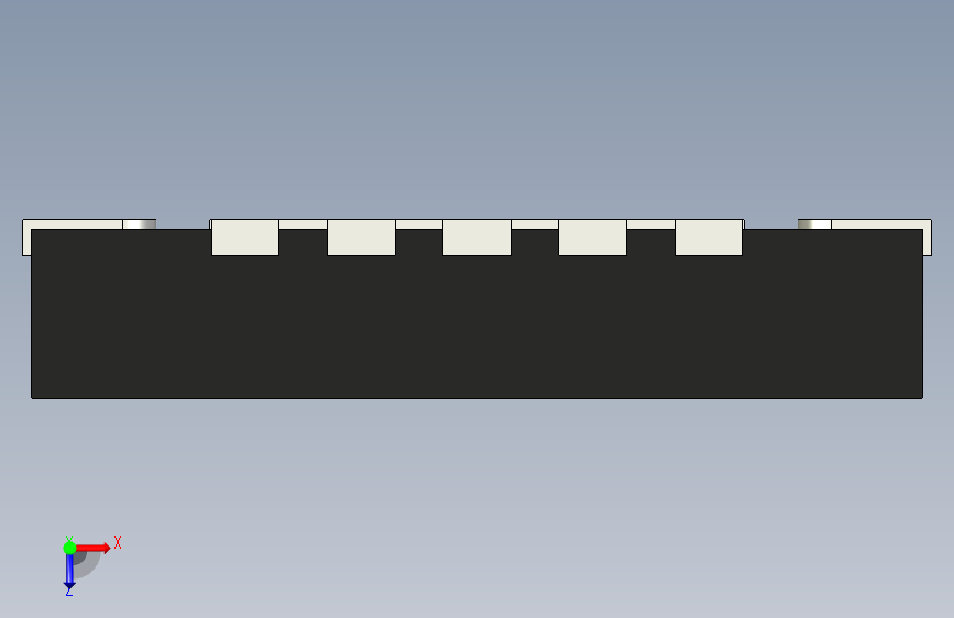 高频QFN_STEP_模型图纸下载 – 懒石网