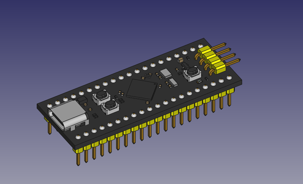 STM32F411_401 黑色药丸微控制器板