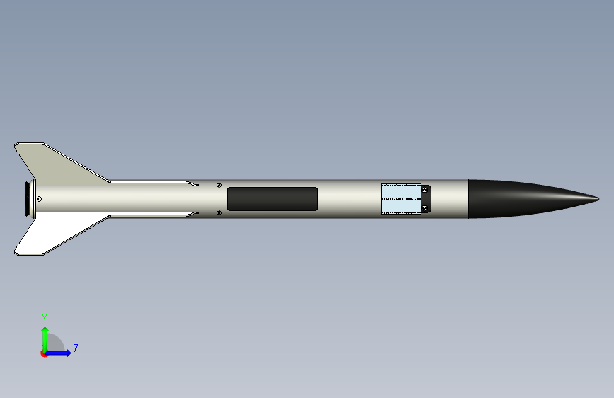 N2火箭小型完整模型