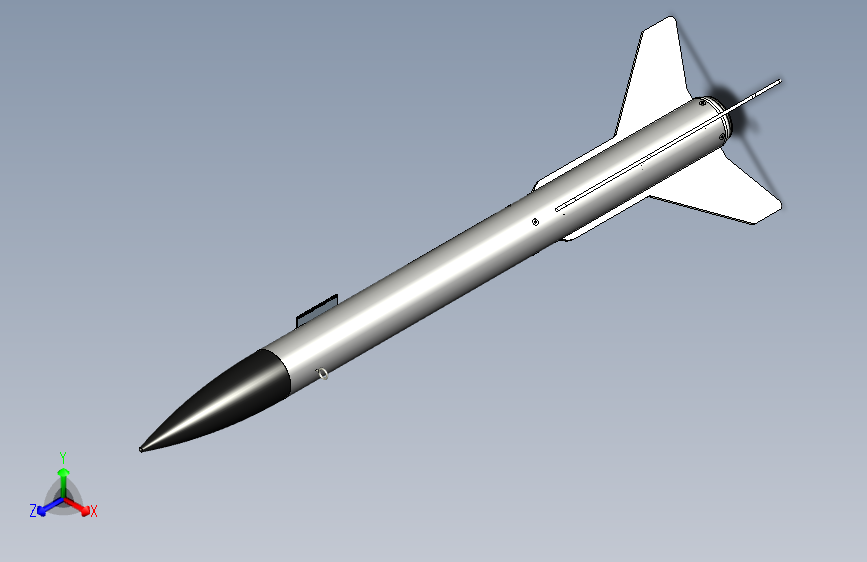 N2火箭小型完整模型