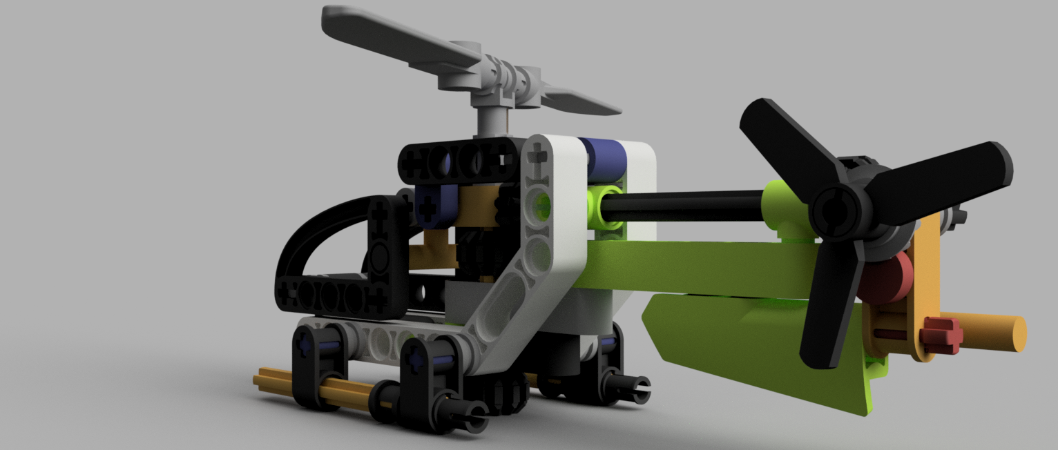 乐高直升机
