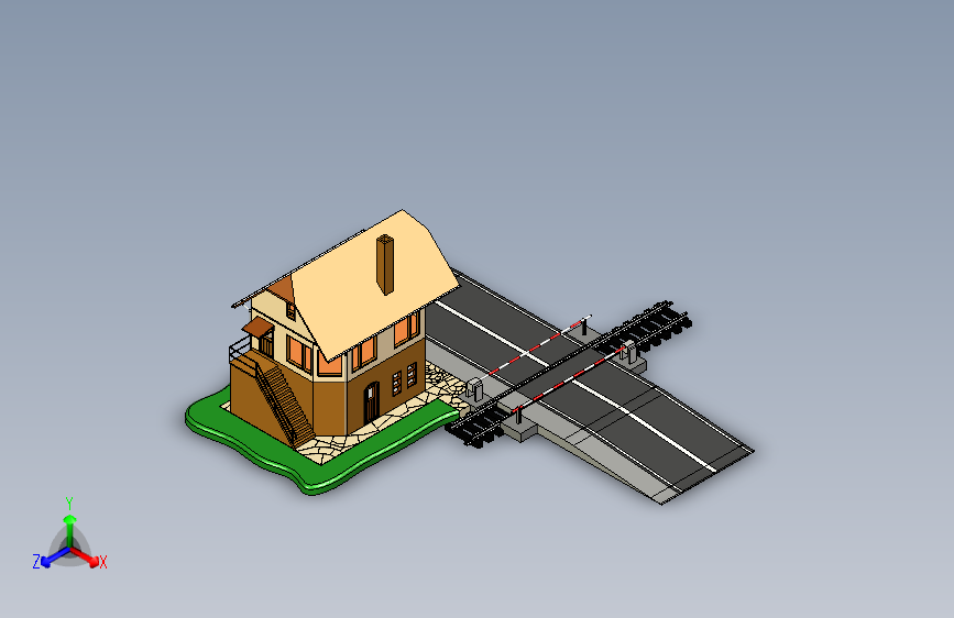 房子和铁路