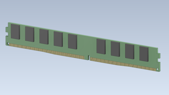 DDR4 RDIMM VLP 内存条