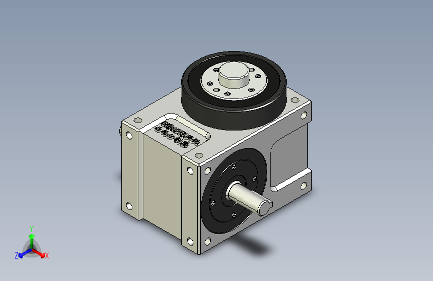 ER-RU45DF英锐凸轮分割器3D壳体和法兰面加销孔标准图纸(电话15062628977)AA