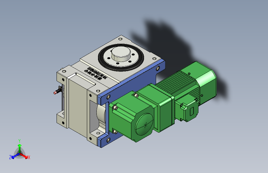 ER-RU140DF英锐凸轮分割器全套3D图档