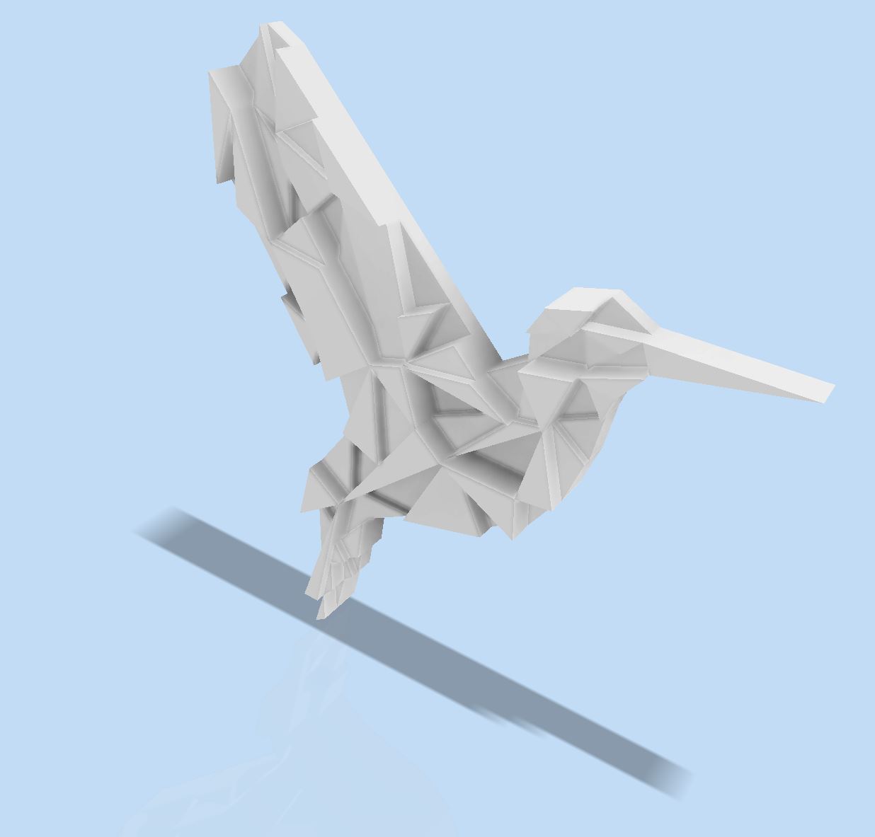3D几何鸟