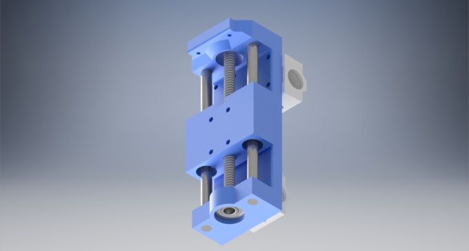 带孔的 CNC Z 轴