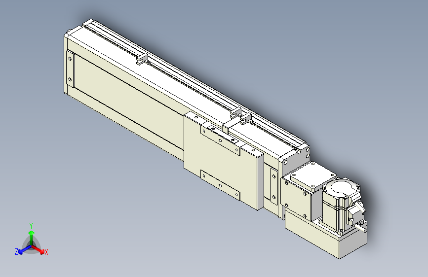 KCB14-L40-250-L-200W-C4无尘皮带滑台KCB14-L（200W）