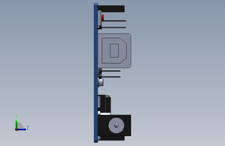 Arduino Uno R3单片机开发板物联网模块_SOLIDWORKS 2018_模型图纸下载 – 懒石网