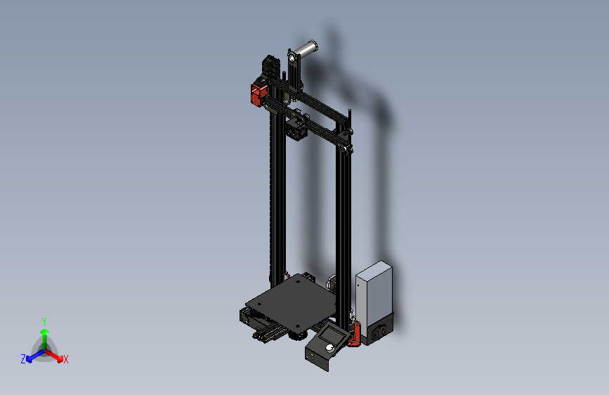 Creality Ender 3扩展650毫米Z轴改造