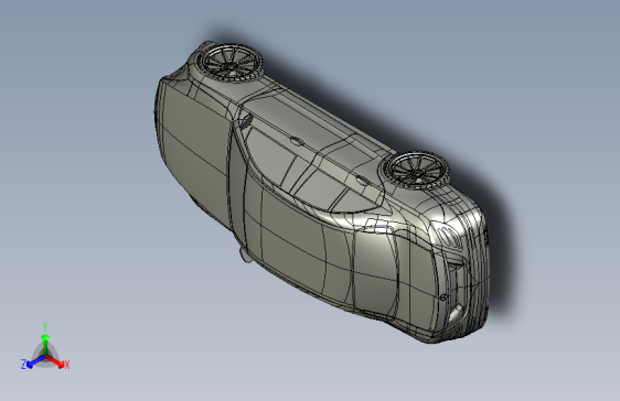 奔驰E43汽车catia
