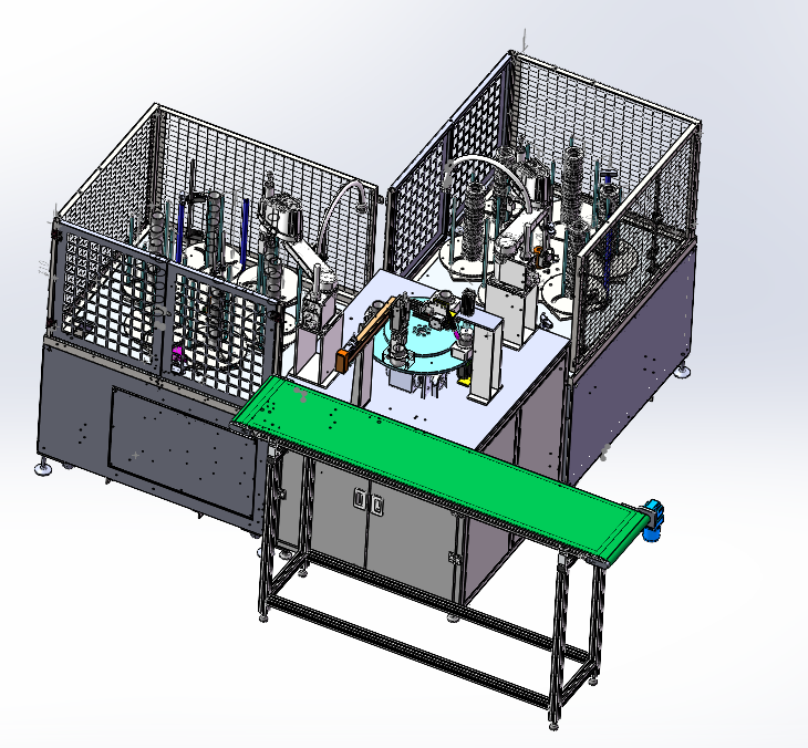 加油口自动上料焊接线