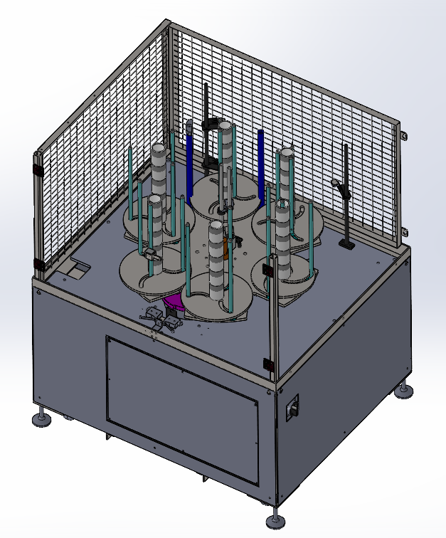 加油口自动上料焊接线