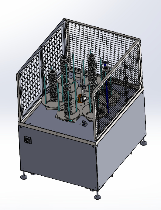 加油口自动上料焊接线
