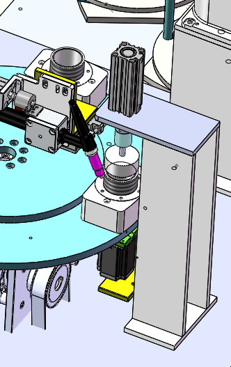 加油口自动上料焊接线