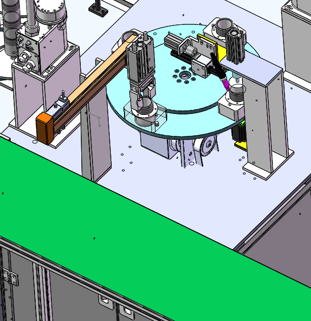 加油口自动上料焊接线