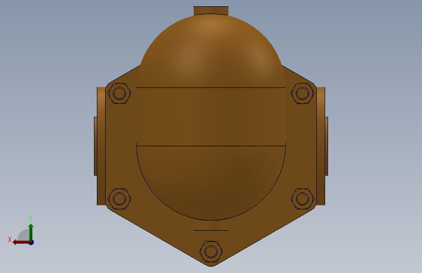 CA44S 碳钢空气和气体疏水阀 DN40-DN50[CA44S DN50 PN40]_SOLIDWORKS 2018_模型图纸下载 – 懒石网