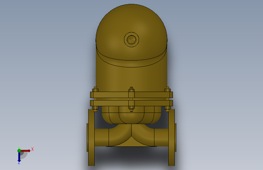 CA44与CA44S 碳钢材质空气和气体系统疏水阀 DN15-DN25[DN20 PN40]_SOLIDWORKS 2018_模型图纸下载 – 懒石网