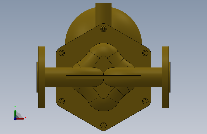 CA44与CA44S 碳钢材质空气和气体系统疏水阀B[DN25 ASME150]_SOLIDWORKS 2018_模型图纸下载 – 懒石网