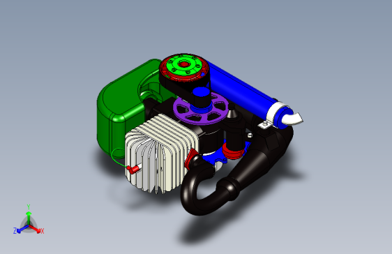 SIMONINI 250动力伞发动机
