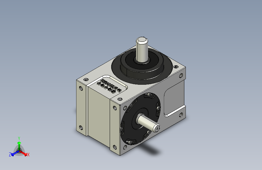 ER-RU70DS英锐凸轮分割器3D标准图纸