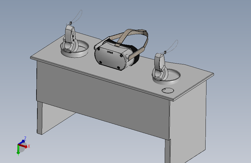 oculus的第二代耳机，带有左右控制器