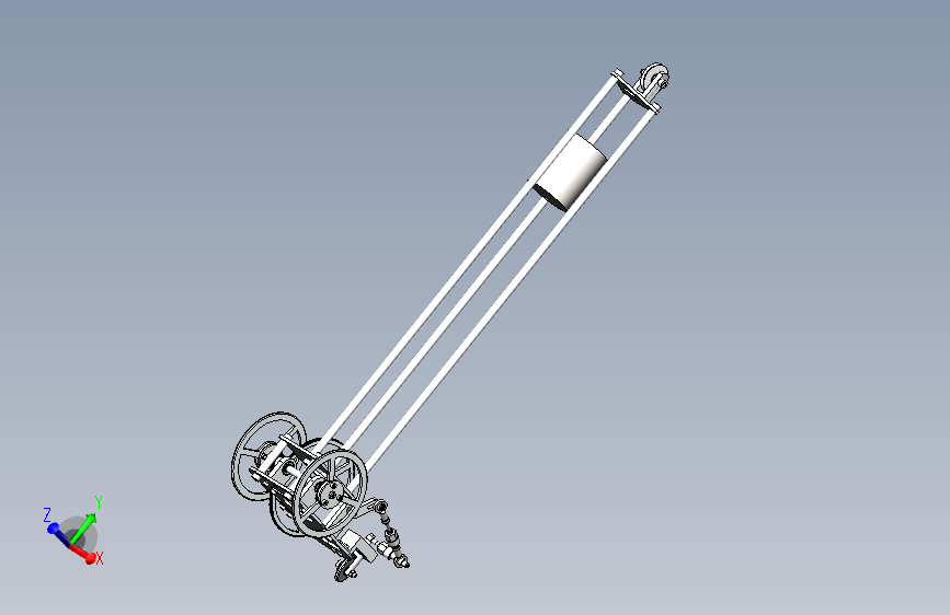 B03 TYUT2015届无碳小车三维建模图纸 solidworks设计
