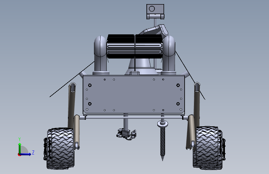 D04-Mars rove车3D图纸_SOLIDWORKS 2013_模型图纸下载 – 懒石网