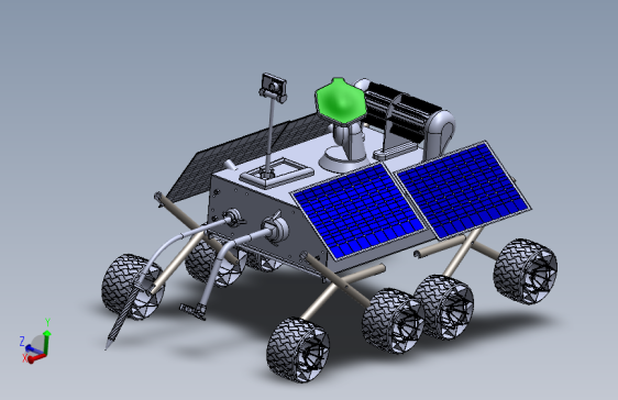 D04-Mars rove车3D图纸