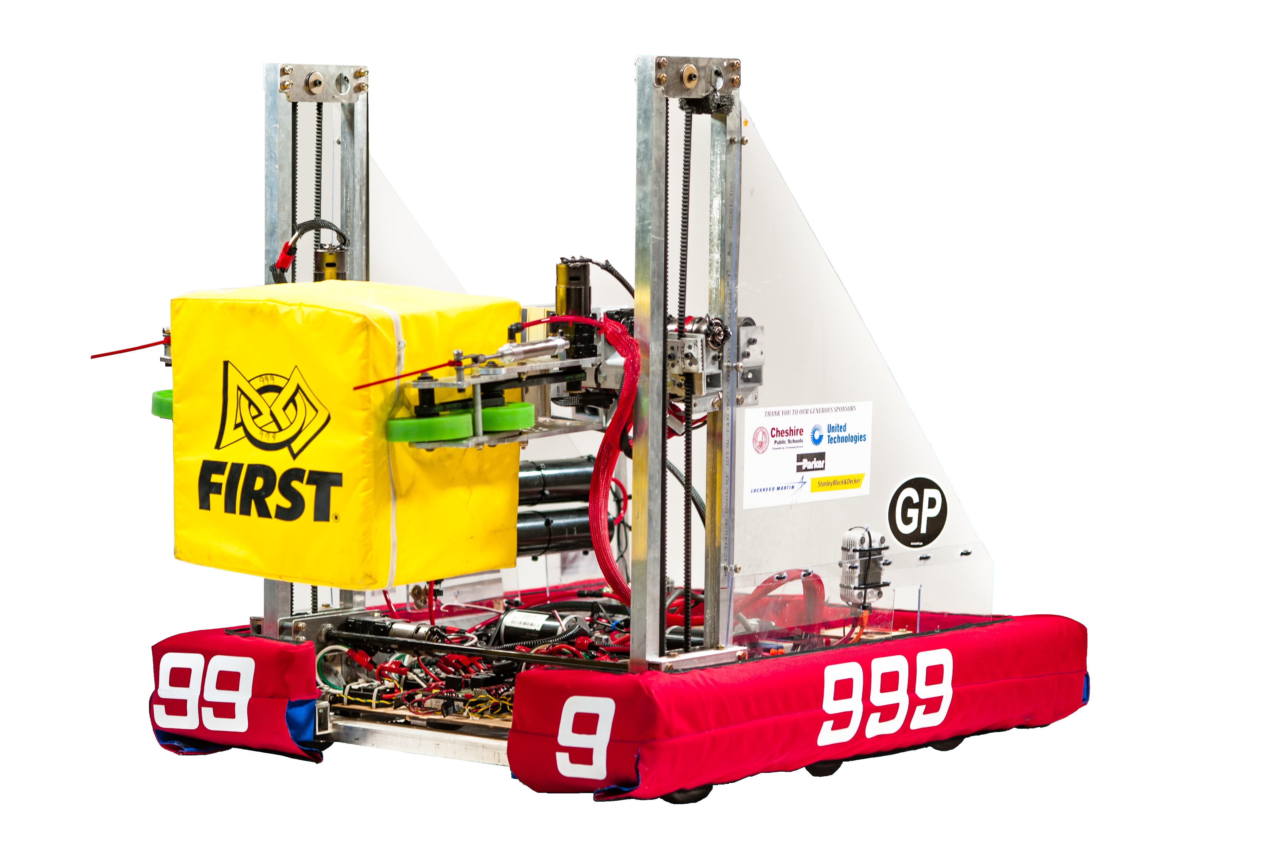 D12-Team 999 2018 Switchback机器人比赛小车3D图纸 Solidworks设计