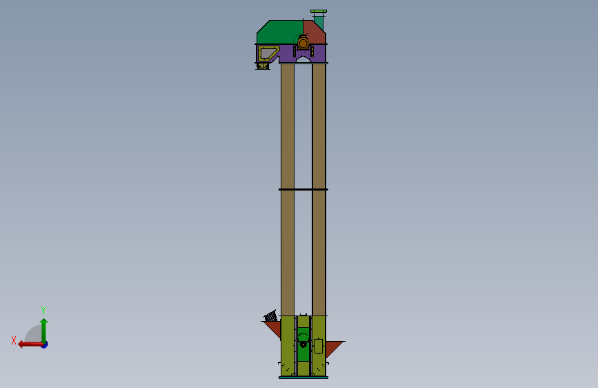 15--50吨提升机构3D数模图纸 Solidworks设计 附工程图