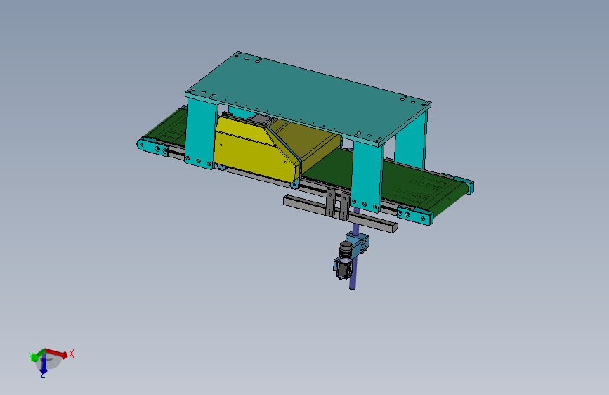 29--Cinta输送机3D图纸 Solidworks2020设计 附x_t
