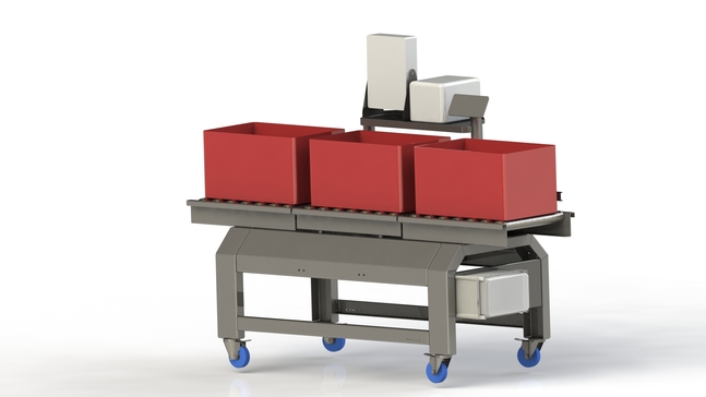 48--Scale Roller Conveyor鳞辊输送机3D图纸 Solidworks设计
