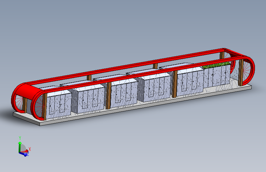 城市电柜装饰（整体方案）3D模型图纸 Solidworks设计