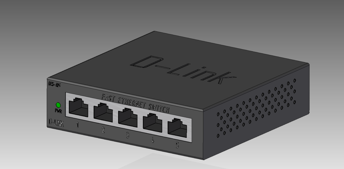 D-Link快速网络交换机