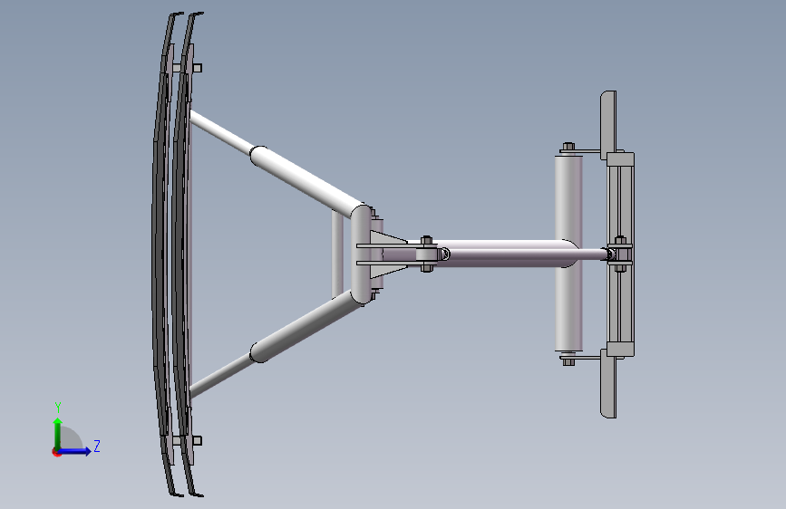 DSA-250型动车组受电弓_SOLIDWORKS 2019_模型图纸下载 – 懒石网