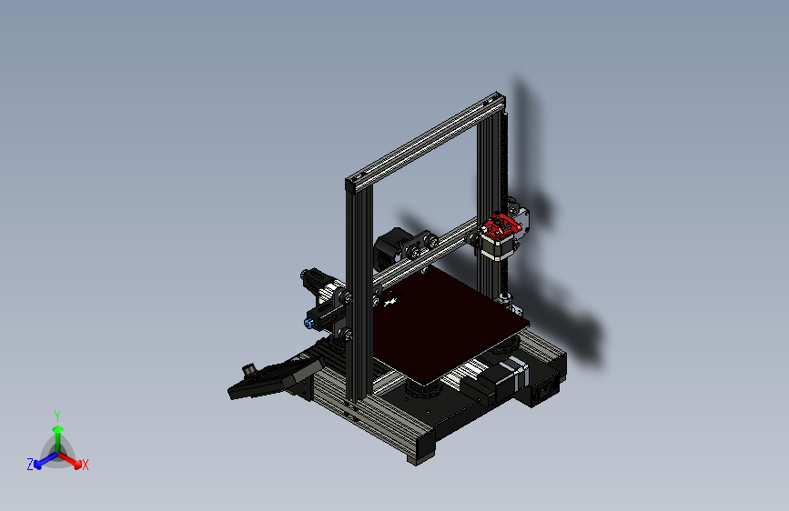 改进的3d打印机