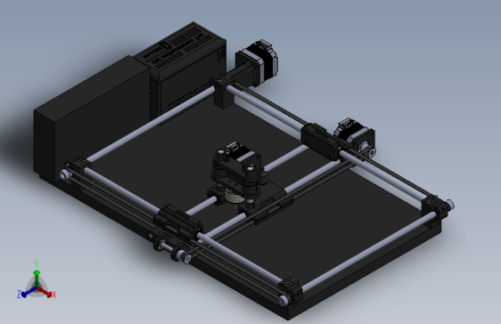 D009--Scrapcb V2台式印刷电路板设备3D模型图纸 Solidworks设计 附step