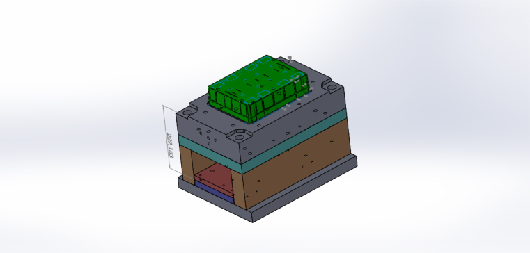 周转箱 注塑模具 MC9 SW X_T DWG